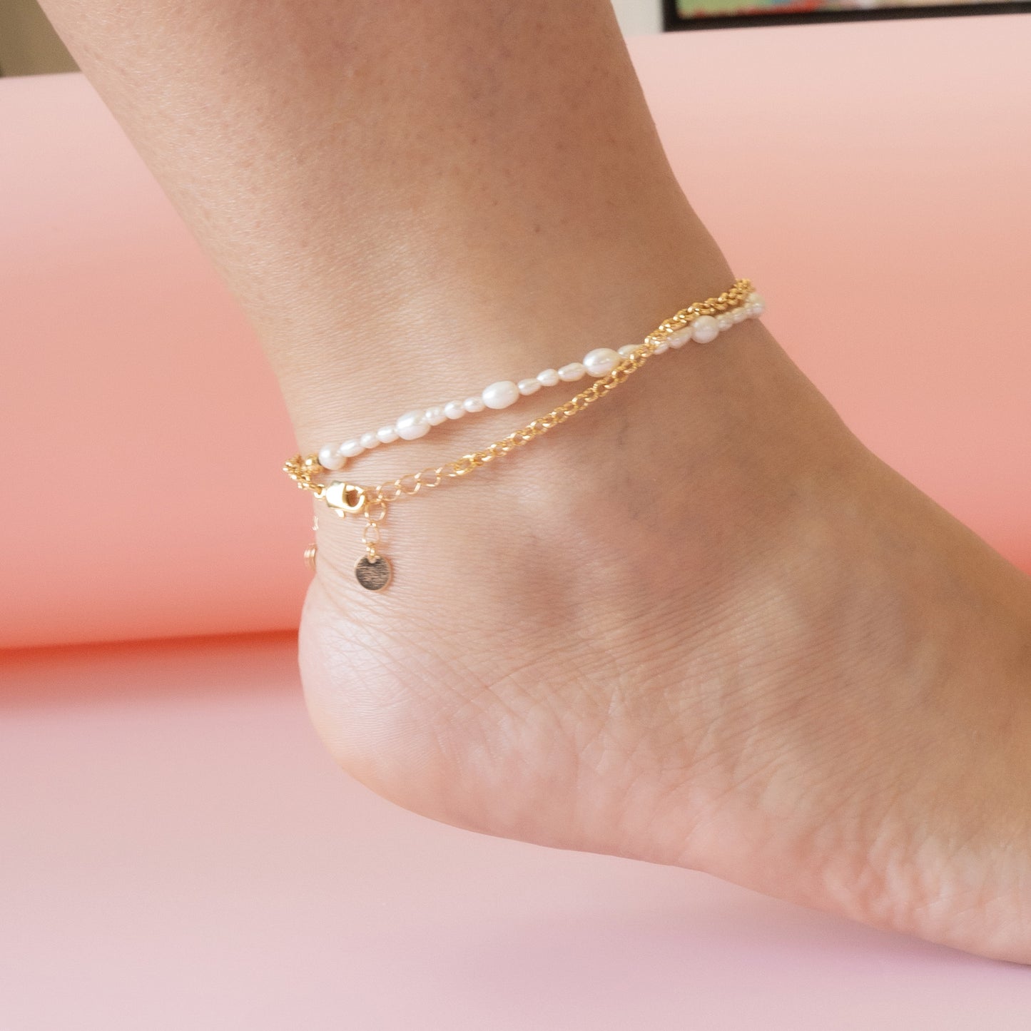 Clasica Dorada tobilleras | Anklets