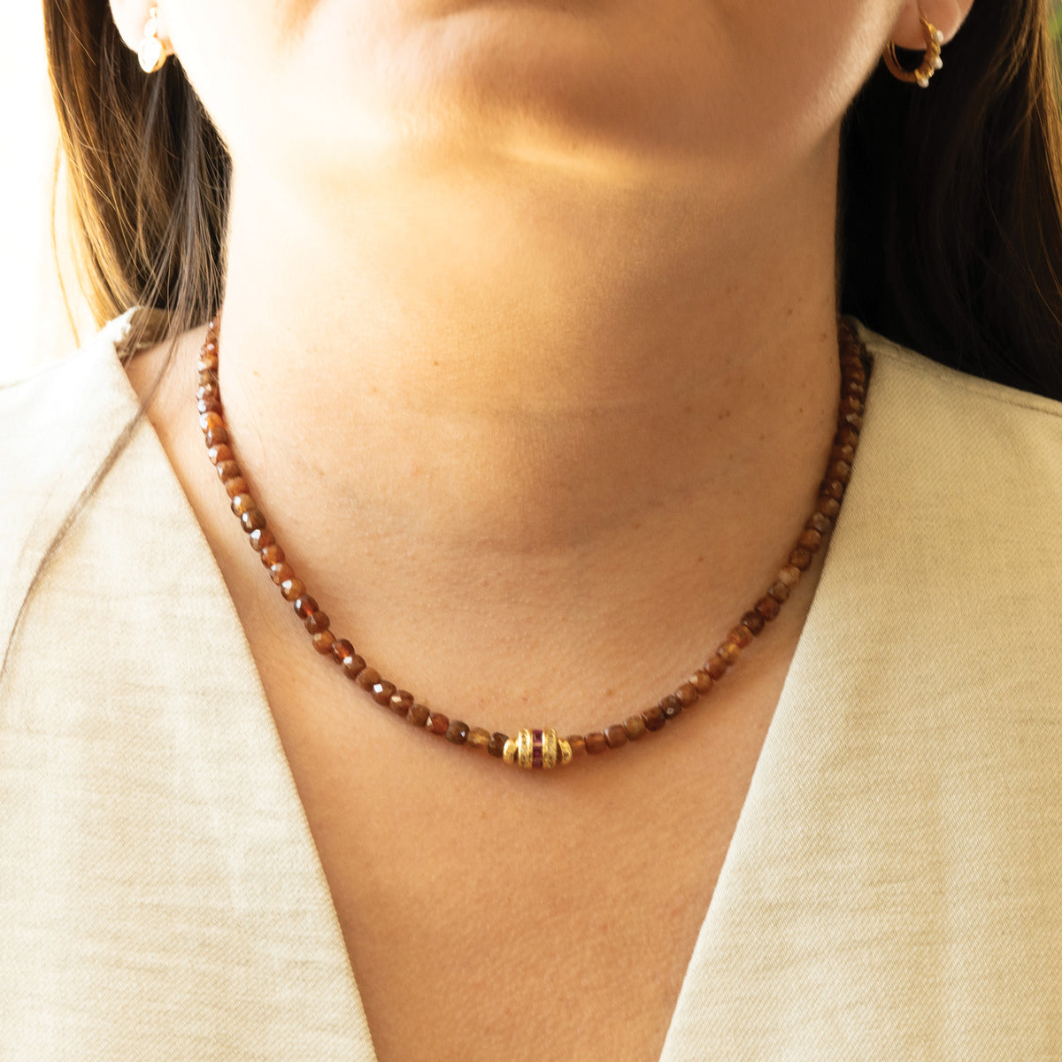 Granate Necklace