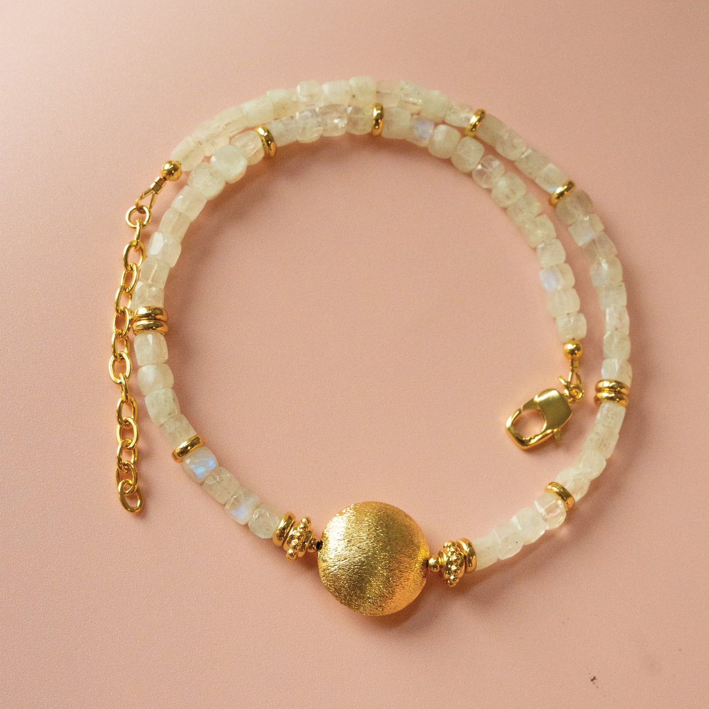 Piedra Luna Collar