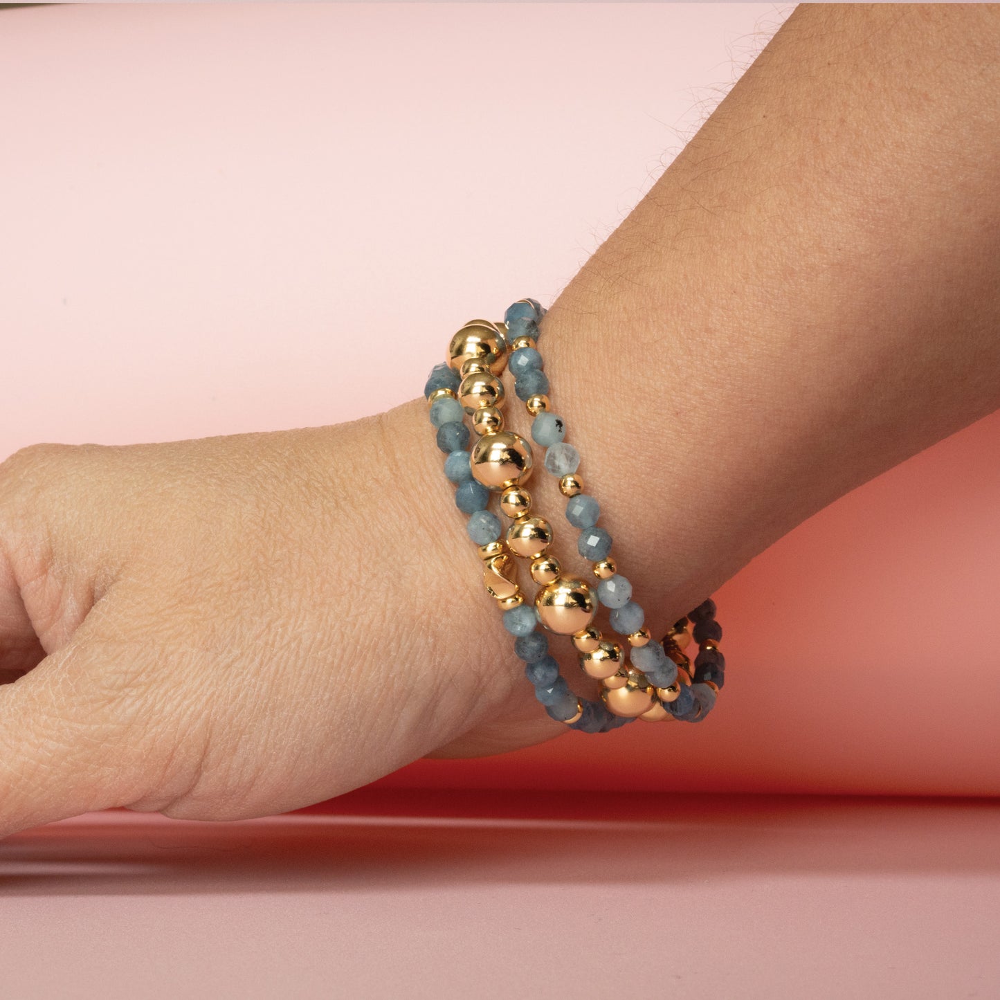 Pulseras Aquamarina