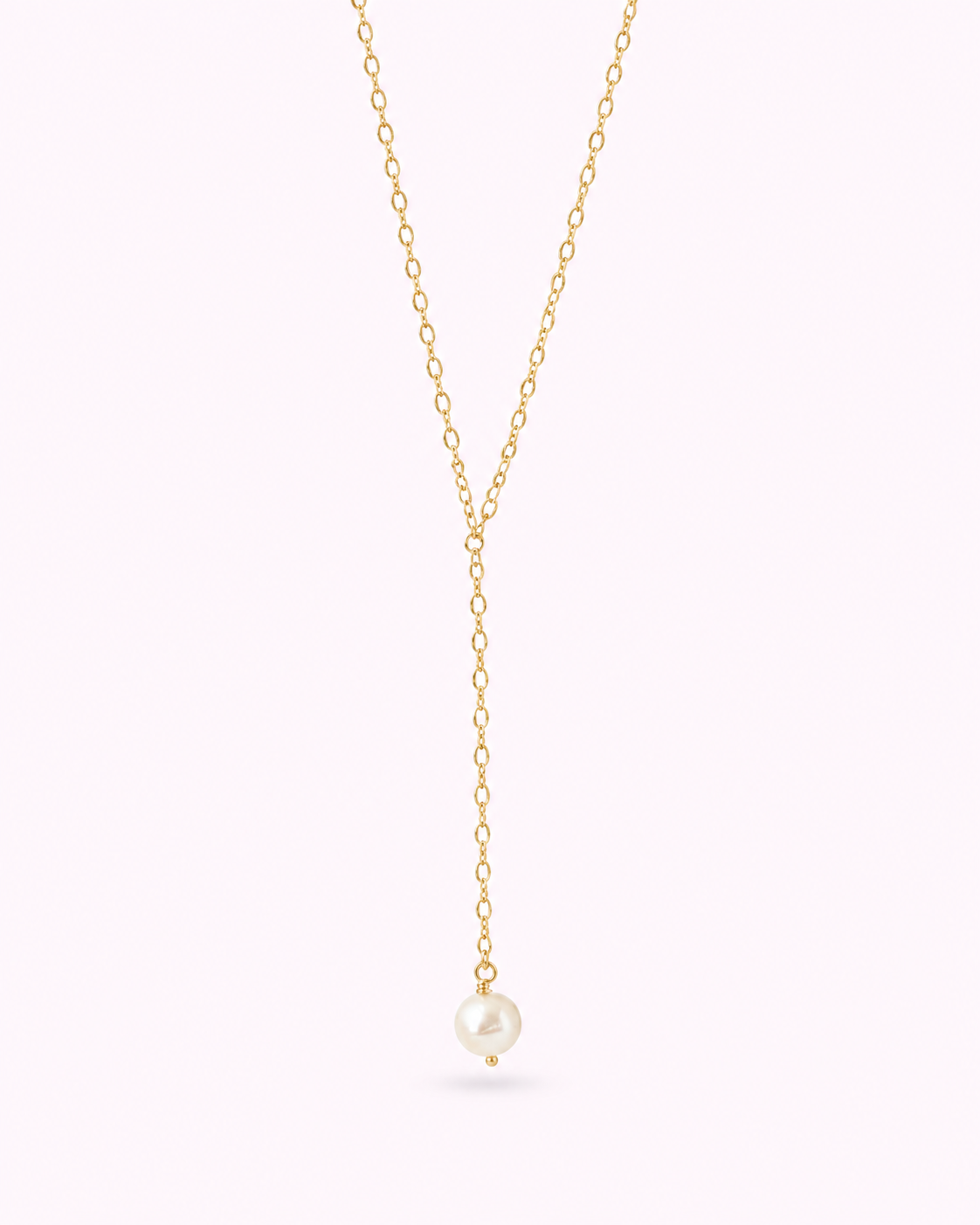Pearl Lariat Necklace