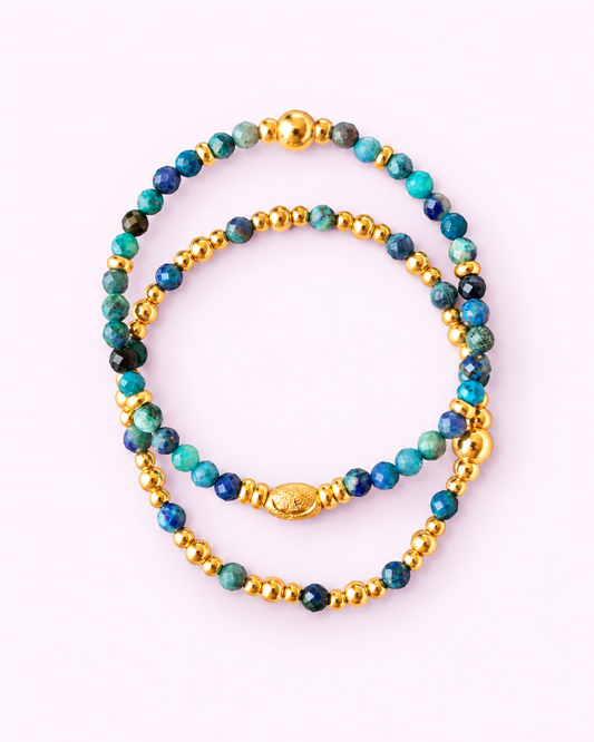 Semi-Precious Apatite Bracelets