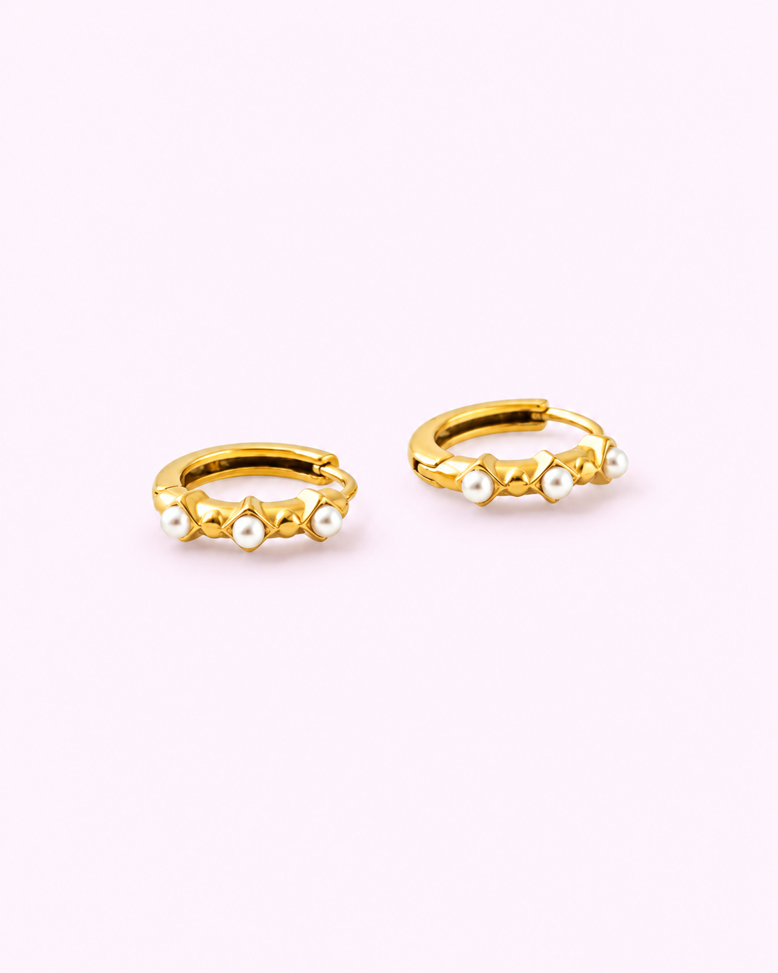 Perlas Mini Hoops 💧
