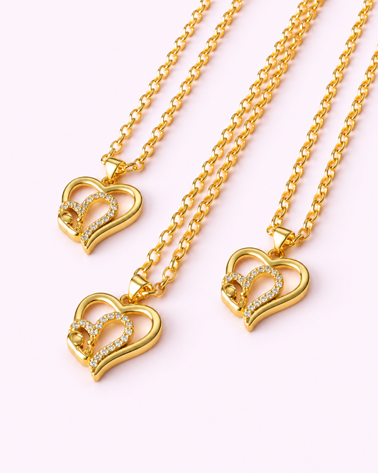 Mom's Heart Necklace