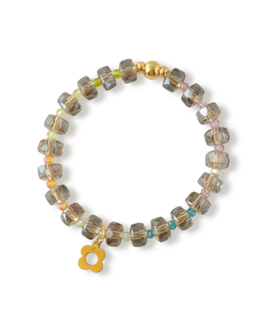 Cristal Pewter Pulsera