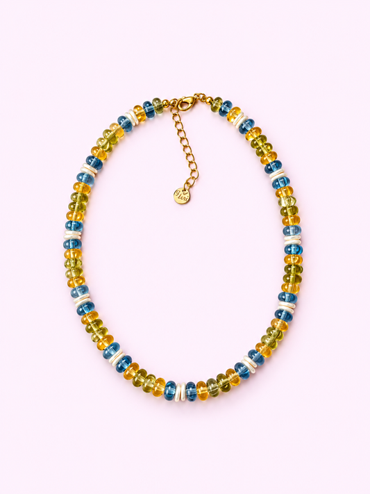 Blue Quartz Necklace