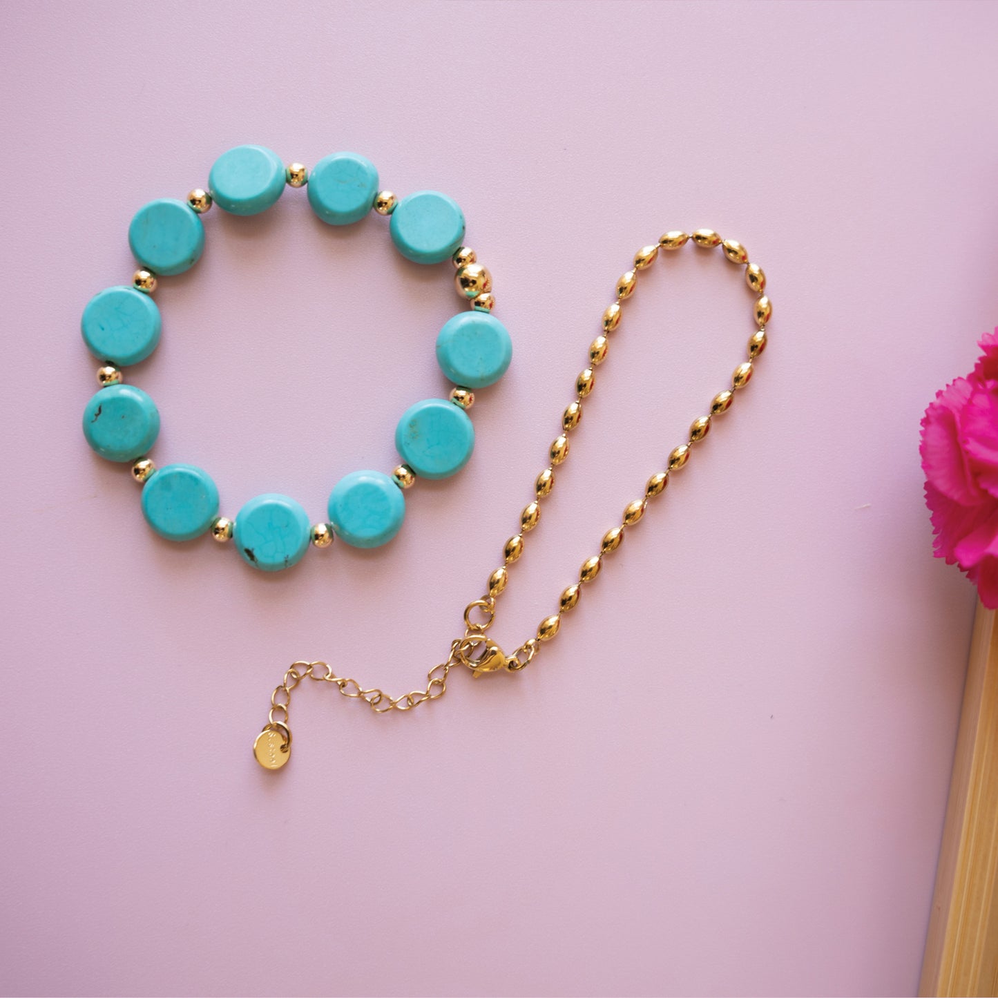 Set Turquesa Pulseras