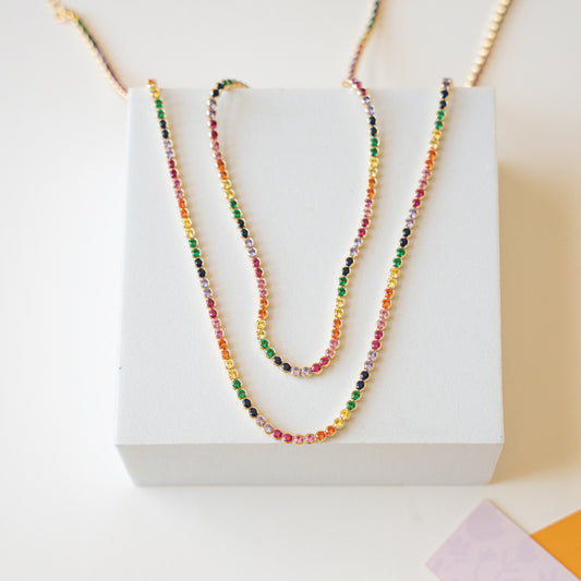 Collar Tennis Colores