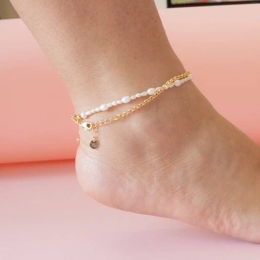 Clasica Dorada tobilleras | Anklets