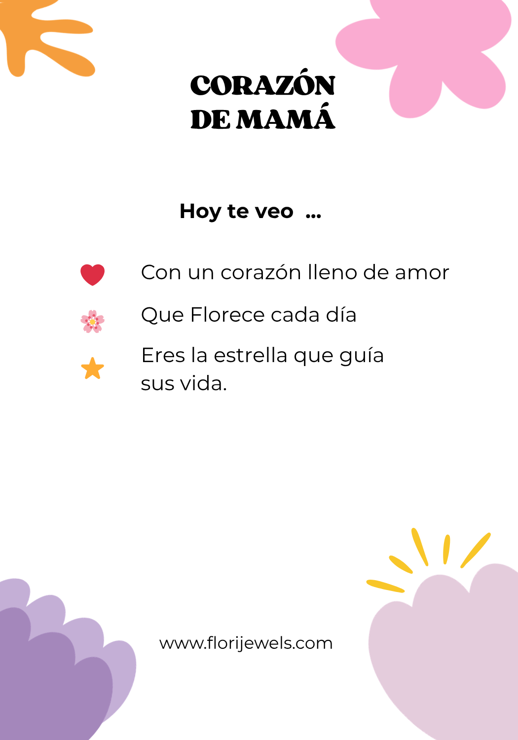 Corazon de Mama Pulseras