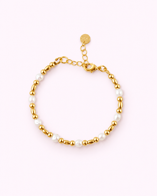 Pearl Gold Bracelet